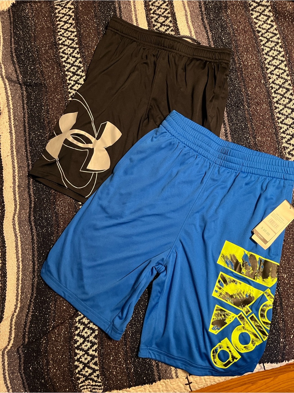 NWT boys athletic shorts bundle size L